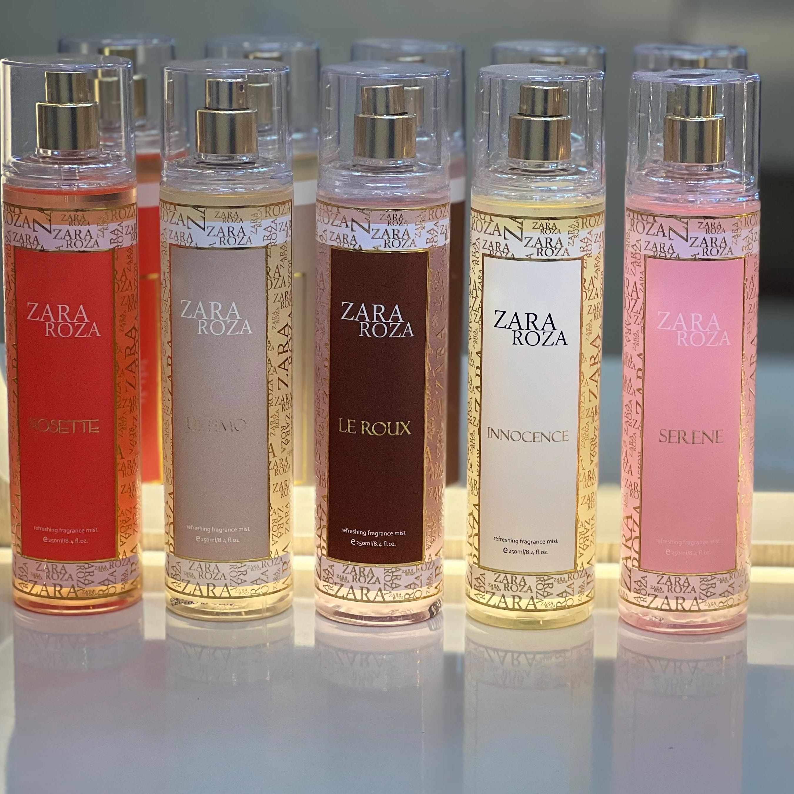 بادی اسپلش ‌اماراتی زارا (ZARA ROZA)حجم ۲۵۰ میل - ROSETTE